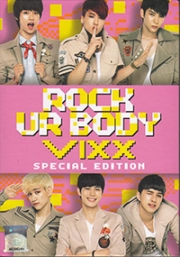VIXX - Rock Ur Body - Special Edition (All Region DVD + CD)(Korean Music)