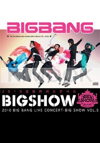 Big Bang 2010 Live Concert Album CD Big Show vol.5 (CD)