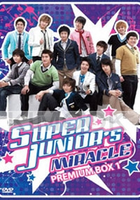 Super Junior : Miracle's Premium Box 1  (4DVD)