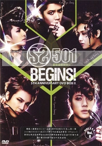 SS501 Begins 5th Anniversary Box II (4DVD)