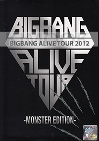 BIG BANG ALIVE TOUR 2012 Monster Edition (All Region DVD)(Korean Music)(2DVD)