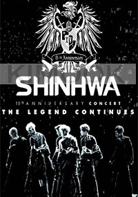 SHINHWA - 15th Anniversary Concert THE LEGEND CONTINUES (3DVD)