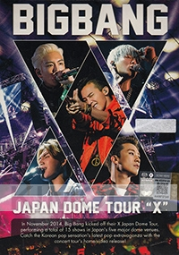 BIGBANG JAPAN DOME TOUR 2014-2015 (3-DVD Set)