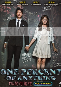 One Percent of Anything (3-DVD Version, Korean Series)