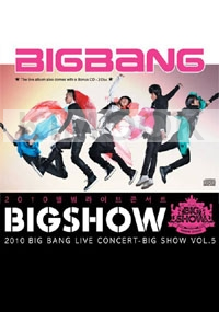 Big Bang 2010 Live Concert Album CD Big Show vol.5 (CD)