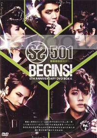 SS501 Begins 5th Anniversary Box II (4DVD)