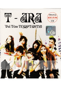T-ARA - Vol 2 Temptastic (Korean Music CD)