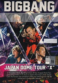 BIGBANG JAPAN DOME TOUR 2014-2015 (3-DVD Set)